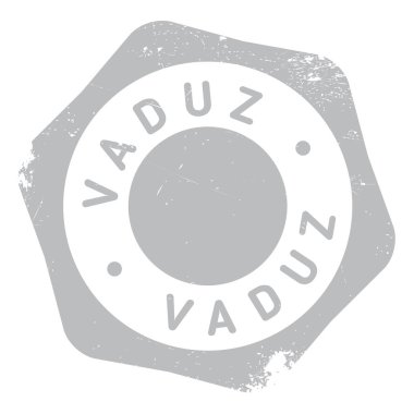 Vaduz damga kauçuk grunge
