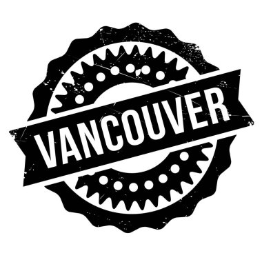 Vancouver damga kauçuk grunge