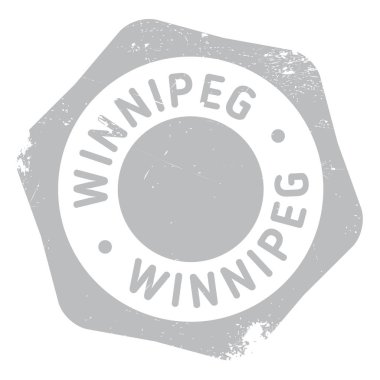 Winnipeg damga kauçuk grunge