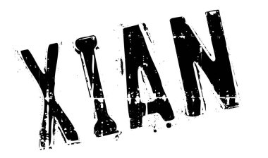 Xian damga kauçuk grunge