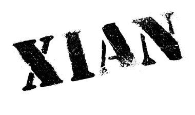 Xian damga kauçuk grunge