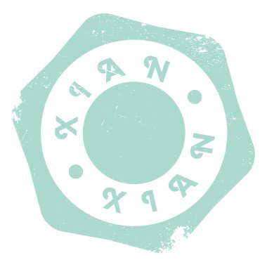 Xian damga kauçuk grunge