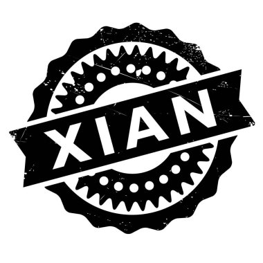 Xian damga kauçuk grunge