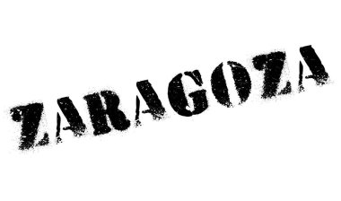 Zaragoza damga kauçuk grunge