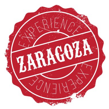 Zaragoza damga kauçuk grunge