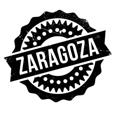 Zaragoza damga kauçuk grunge