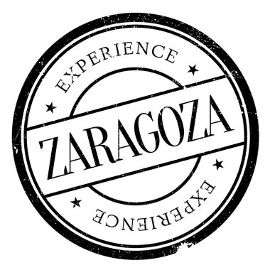 Zaragoza damga kauçuk grunge