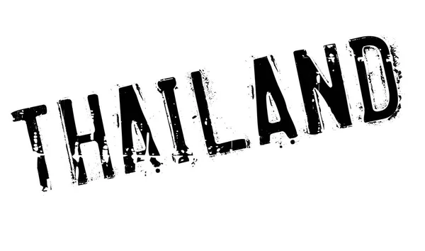 Timbre Thaïlande caoutchouc grunge — Image vectorielle