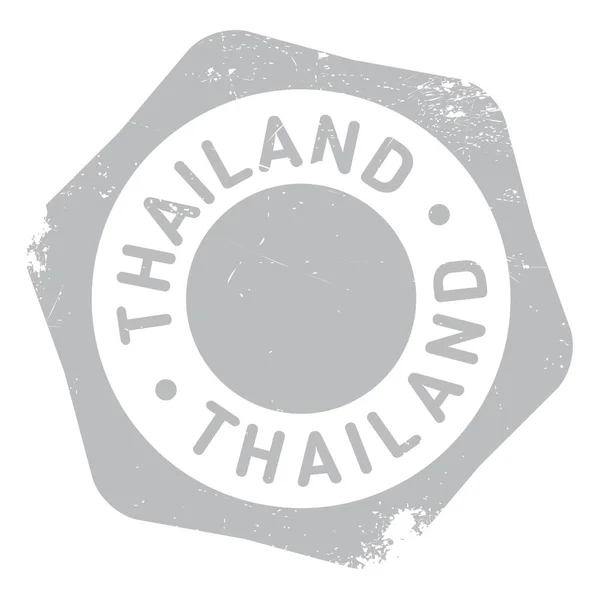 Timbre Thaïlande caoutchouc grunge — Image vectorielle