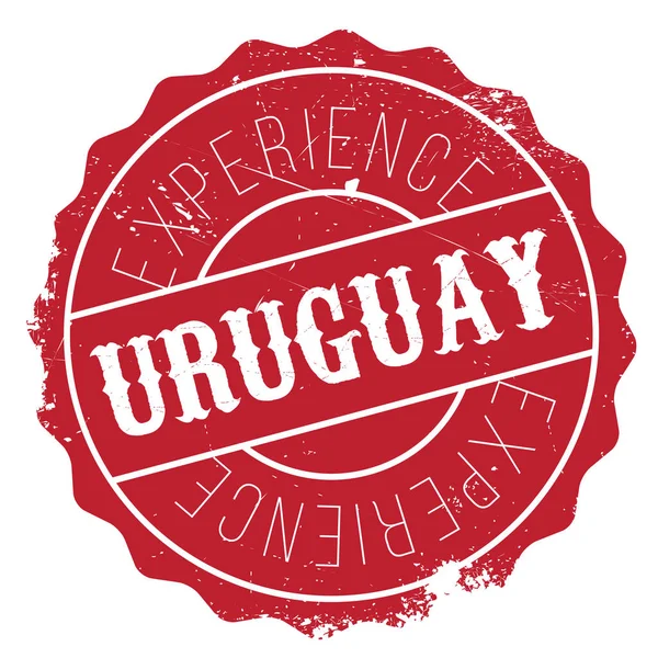 Uruguay sello goma grunge — Vector de stock