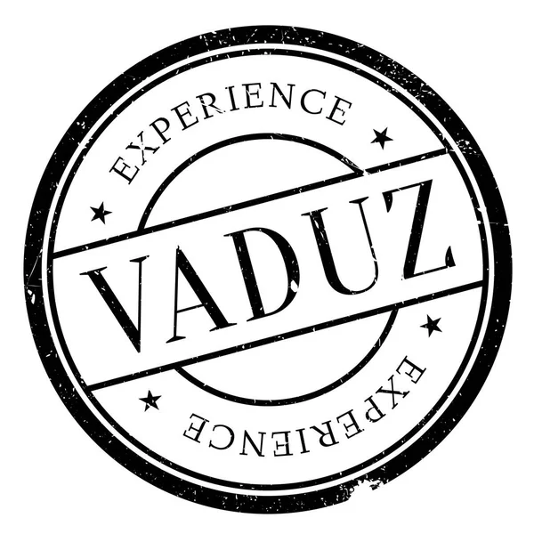 Grunge de goma de sello Vaduz — Vector de stock