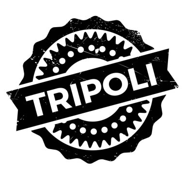 Trablus damga kauçuk grunge