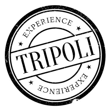 Trablus damga kauçuk grunge