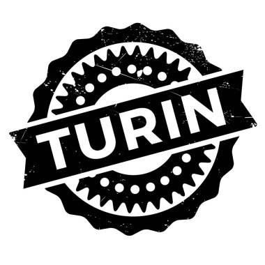 Turin damga kauçuk grunge