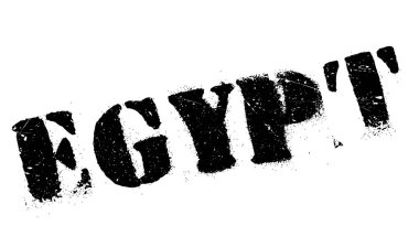 Mısır damga kauçuk grunge