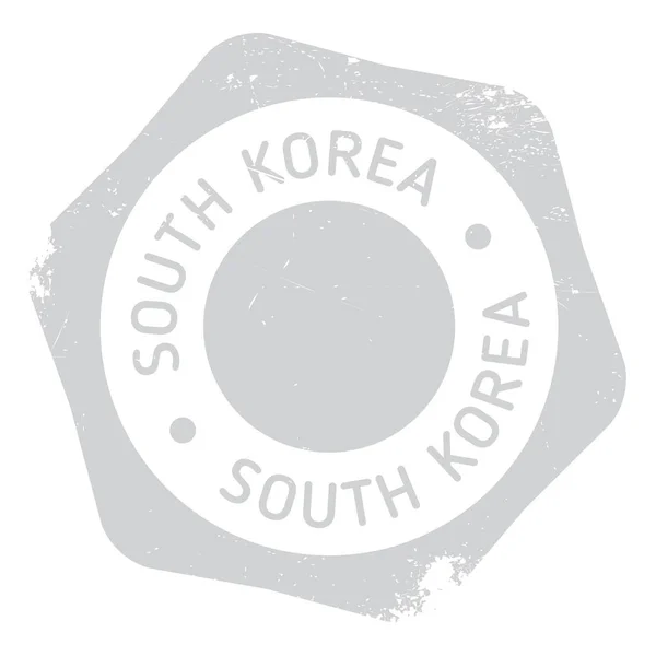 Timbre Corée du Sud — Image vectorielle