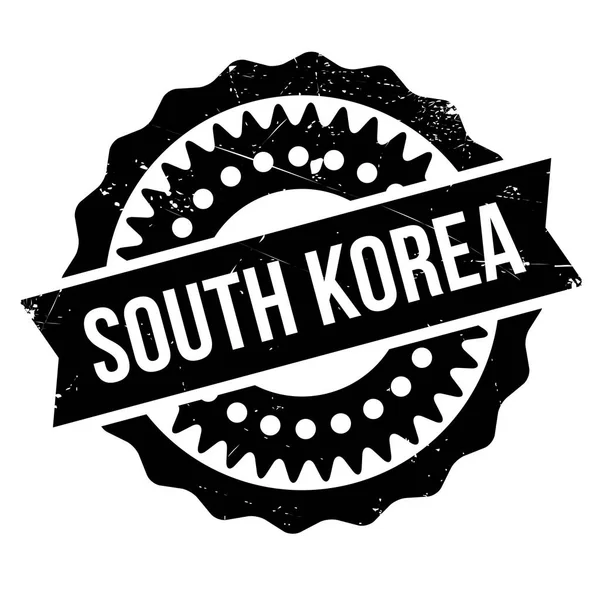 Timbro Corea del Sud — Vettoriale Stock