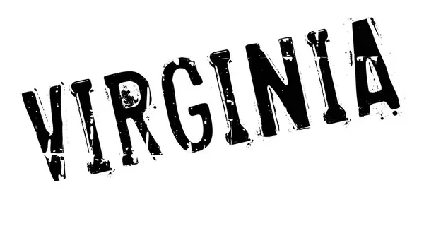 Virginia razítka gumová grunge — Stockový vektor