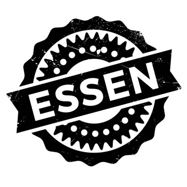 Essen damga kauçuk grunge