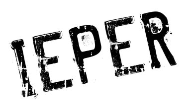 Ieper damga kauçuk grunge