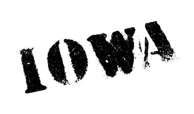 Iowa damga kauçuk grunge