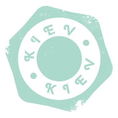 Kiev damga kauçuk grunge