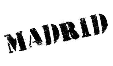 Madrid damga kauçuk grunge