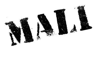 Mali damga kauçuk grunge