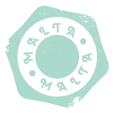 Malta damga kauçuk grunge