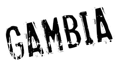 Gambiya damga kauçuk grunge