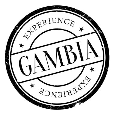 Gambiya damga kauçuk grunge