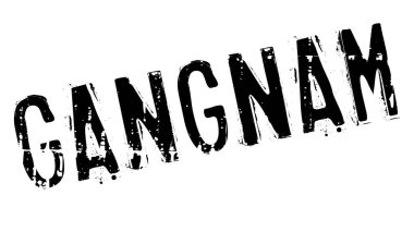 Gangnam damga kauçuk grunge