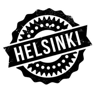 Helsinki damga kauçuk grunge