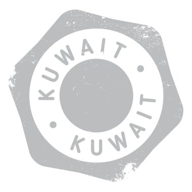 Kuveyt damga kauçuk grunge