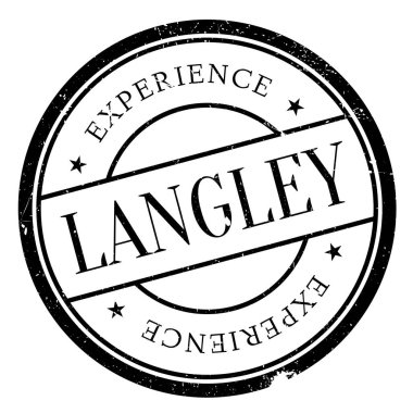 Langley damga kauçuk grunge