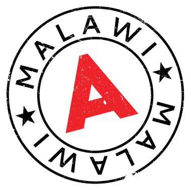 Malavi damga kauçuk grunge