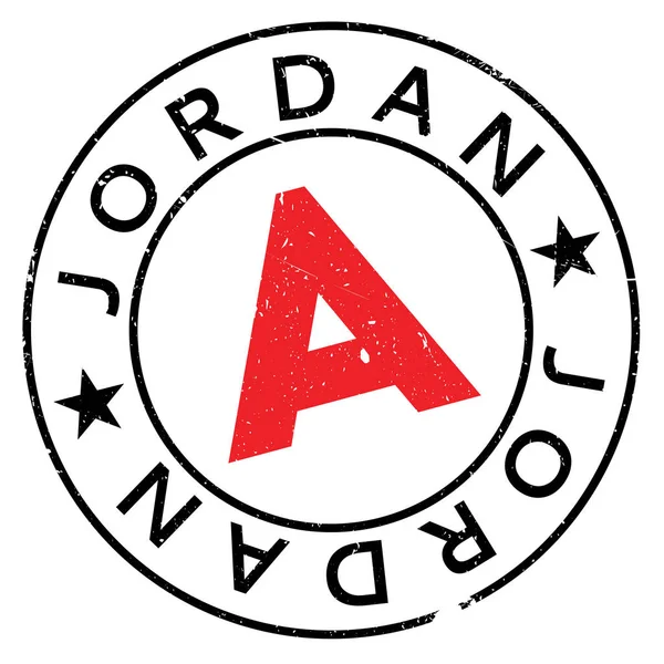 Grunge en caoutchouc timbre Jordanie — Image vectorielle