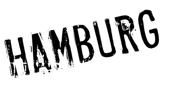 Hamburg stämpel gummi grunge — Stock vektor