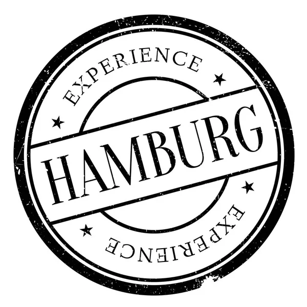 Hamburg stämpel gummi grunge — Stock vektor