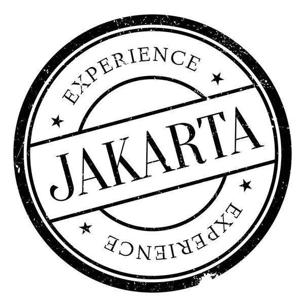 Jakarta stamp rubber grunge — Stock Vector