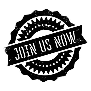 Bize katılın şimdi damga