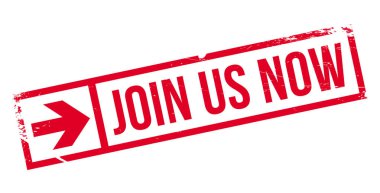 Bize katılın şimdi damga