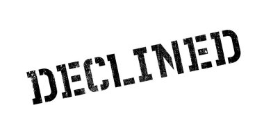 Reddedilen lastik damgası