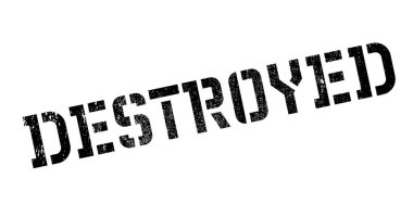 Yok edilen lastik damgası