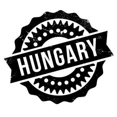 Macaristan damga kauçuk grunge