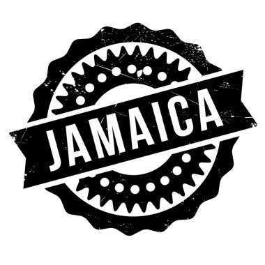 Jamaika damga kauçuk grunge