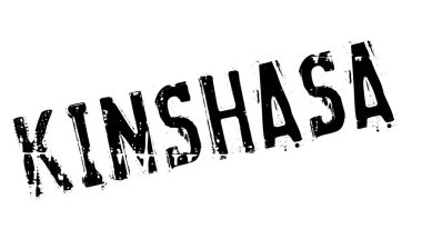 Kinshasa damga kauçuk grunge