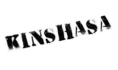 Kinshasa damga kauçuk grunge