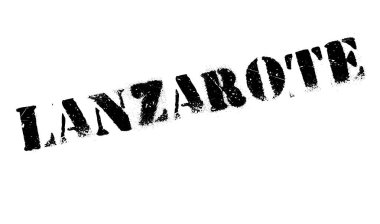 Lanzarote damga kauçuk grunge