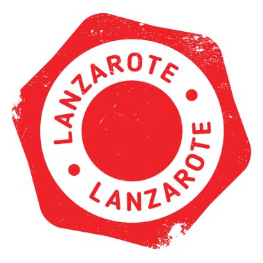 Lanzarote damga kauçuk grunge